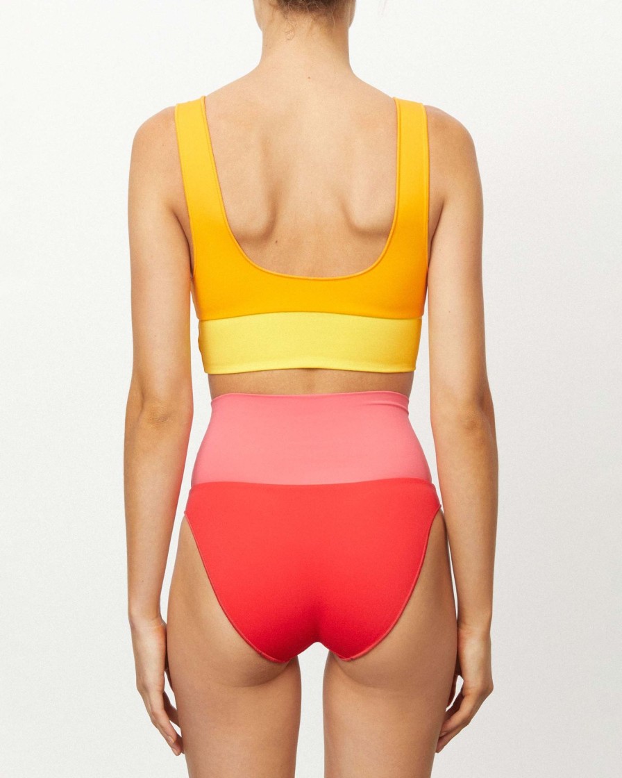 Bikini Bottoms It's Now Cool | Contour High Waist Pant - Phoenix