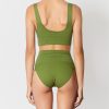 Bikini Bottoms It's Now Cool | Contour High Waist Pant - Pesto