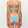 Bikini Bottoms It's Now Cool | String Pant - Turquoise Lurex