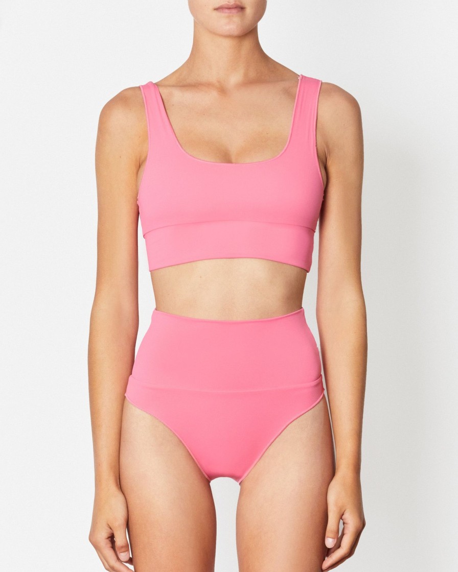 Bikini Tops It's Now Cool | Contour Crop Top - Cadillac