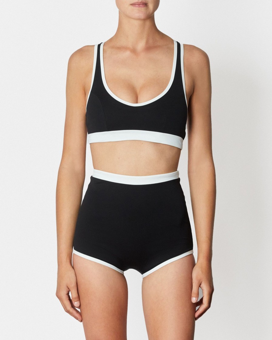 Bikini Tops It's Now Cool | Contour Duo Top - Black & White