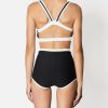 Contour Swimwear It's Now Cool | Contour Duo Shortie - Black & White